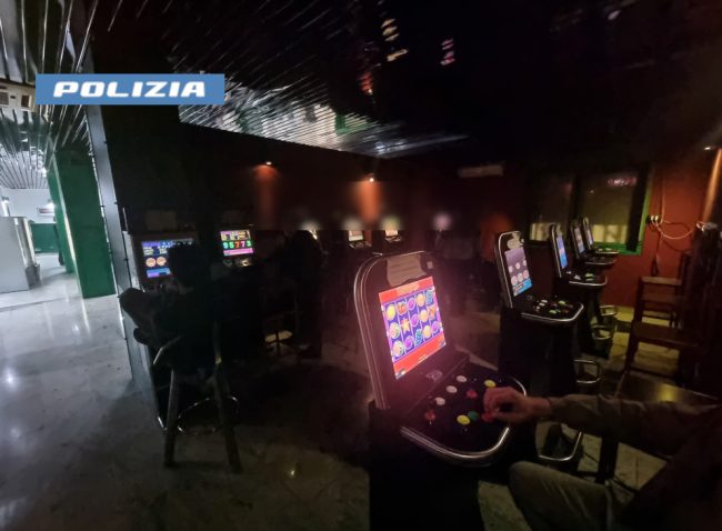 Gioco d’azzardo, controlli in sale giochi di San Cristoforo e Corso Italia
