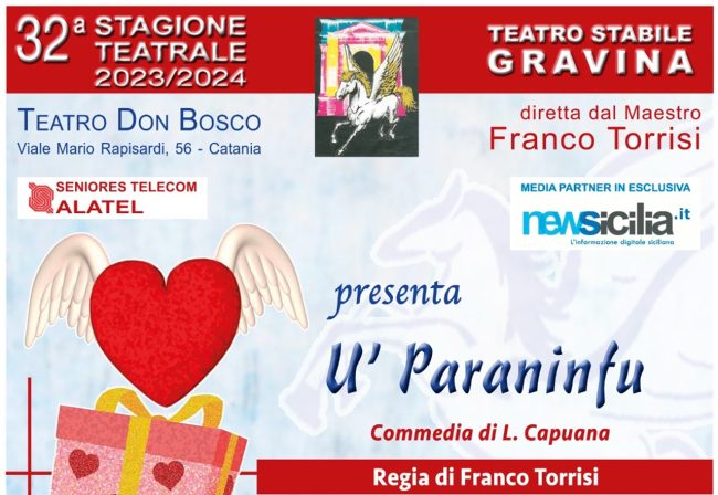 “U Paraninfu”: tra risate e un arrivederci domenica l’ultima del Teatro Stabile Gravina