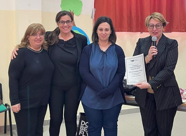 L’Istituto “Carlo Gemmellaro” di Catania riceve un importante riconoscimento al V Convegno Regionale dell’AIF