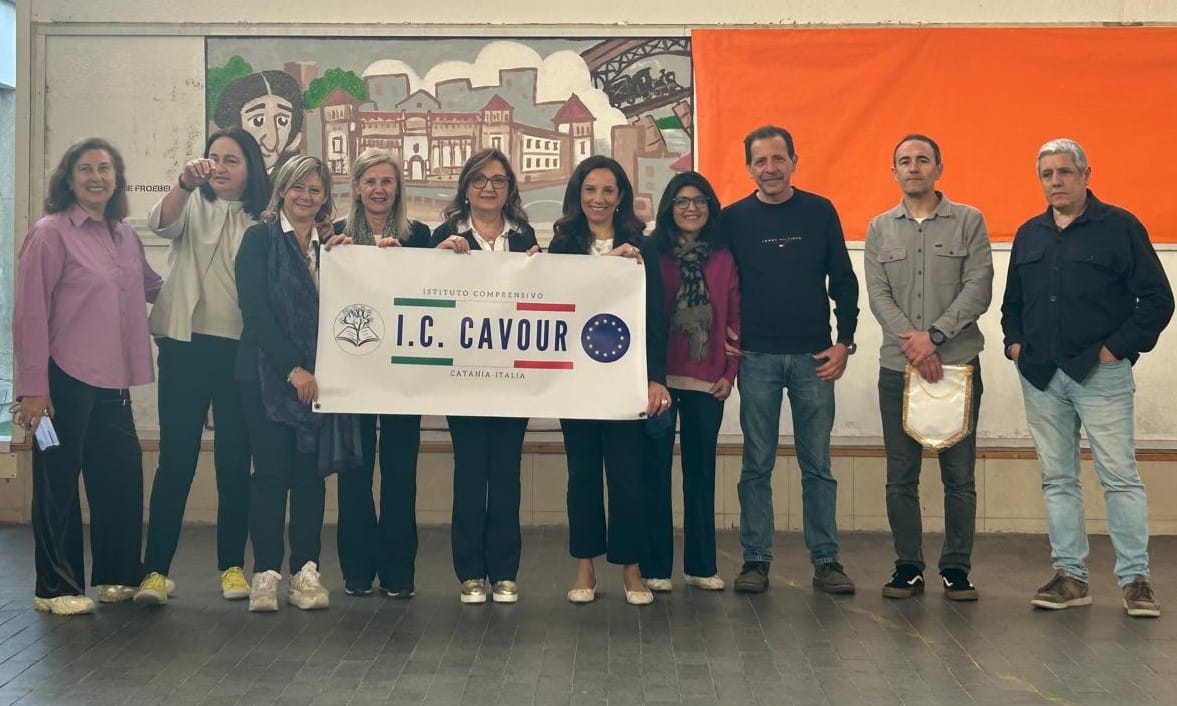 All’I.C. Cavour di Catania 2^ Mobilità Erasmus+ 2023-1-IT02-KA122-SCH-000141507 dal 16 al 24 aprile