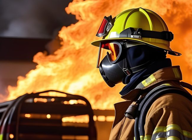 Incendio in un appartamento a Bagheria: vigile del fuoco ferito