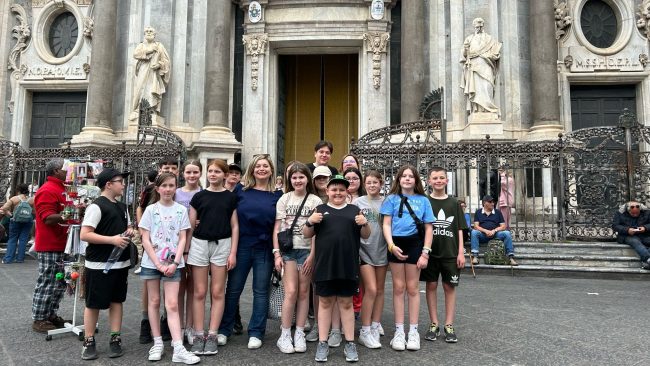 L’IC XX Settembre di Catania partecipa al Taith Project: ospitati studenti e docenti del Galles