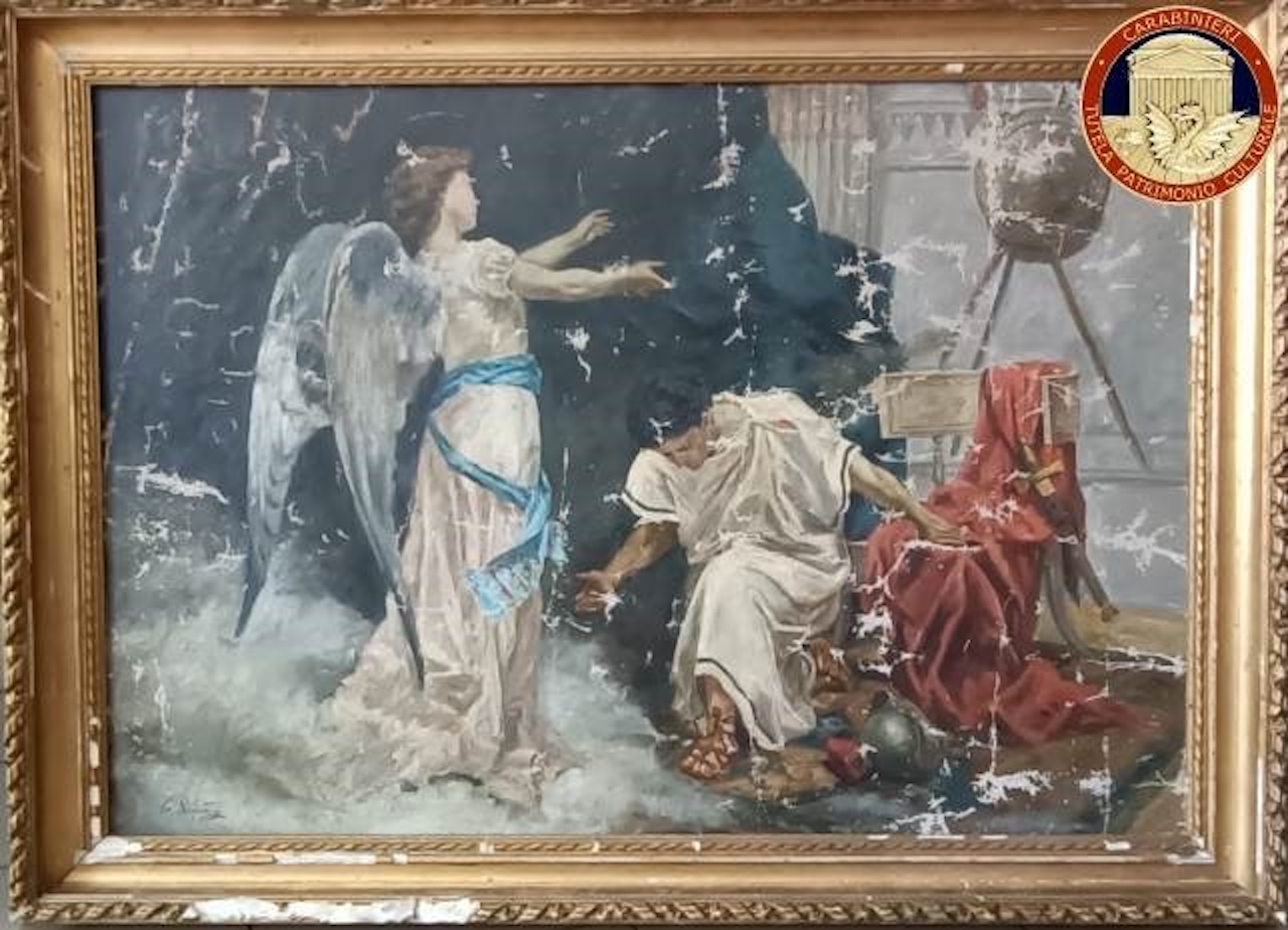 Ritrovati ad Aci Castello tre dipinti rubati dal Museo Civico “Sebastiano Guzzone”