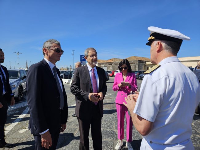 Il Ministro Musumeci a Catania. Siccità, concessioni balneari e futuro del porto al centro del dibattito