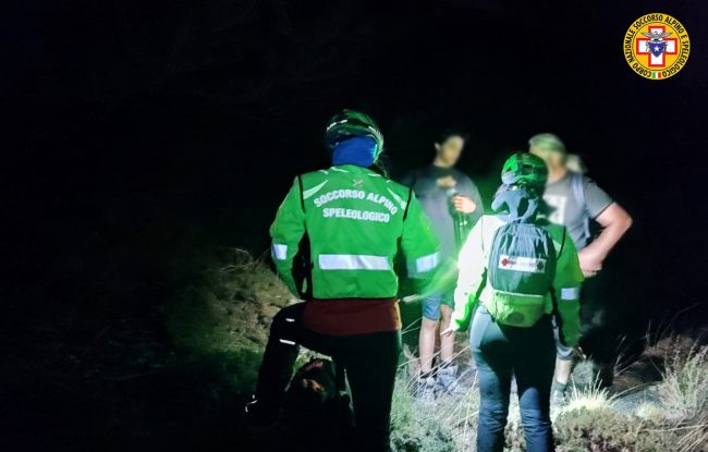 Due escursionisti si perdono sull’Etna
