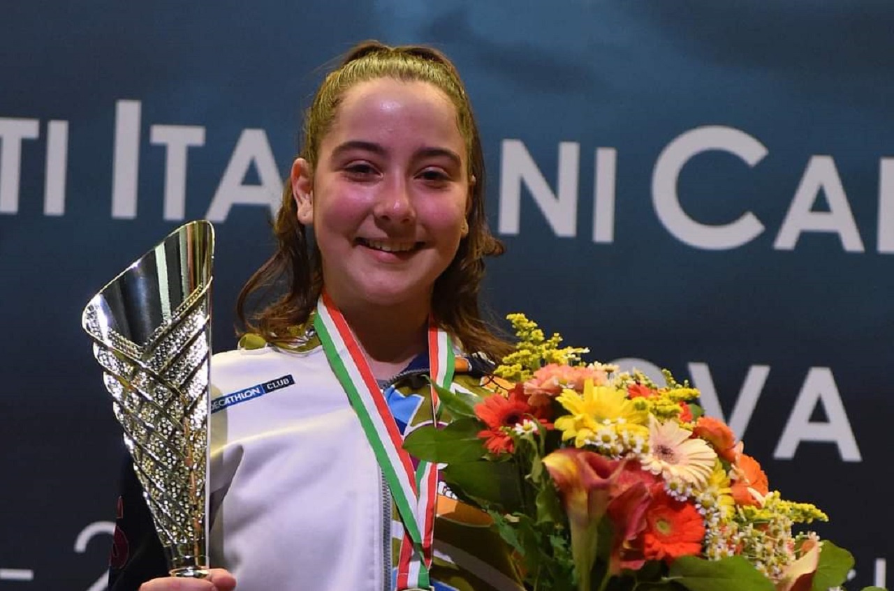Scherma, la catanese Maria Roberta Casale del Cus è la nuova campionessa italiana U17 di spada