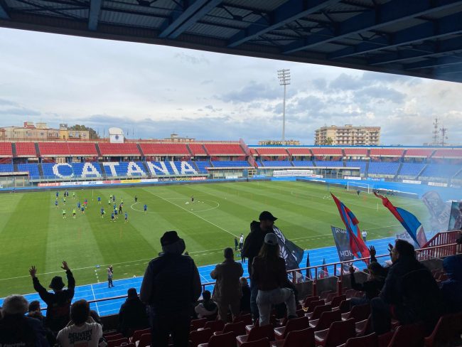 Il Catania si allena al Massimino con i propri tifosi – FOTO e VIDEO