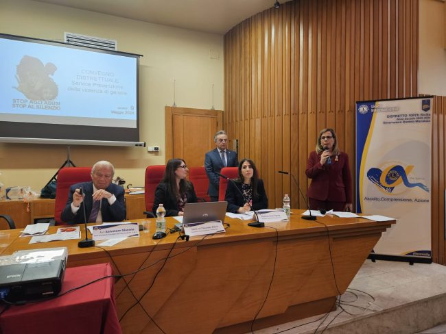Grazie al Distretto Lions 108yb Sicilia oltre 4mila persone coinvolte contro la violenza di genere