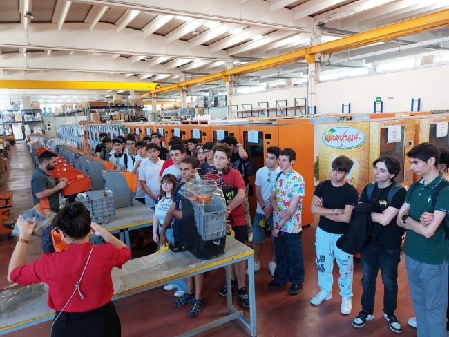 Oranfresh apre le porte agli studenti del Marchesi di Mascalucia per la giornata del Made in Italy