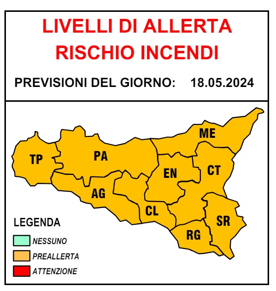 allerta incendi