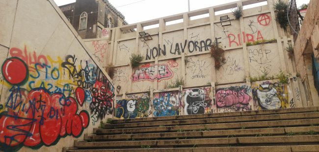 Degrado Largo Paisiello a Catania