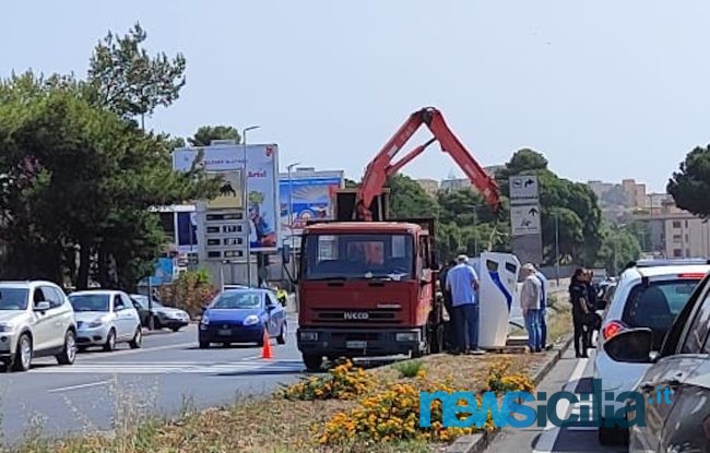 È il giorno dell’installazione degli autovelox alla Circonvallazione di Catania