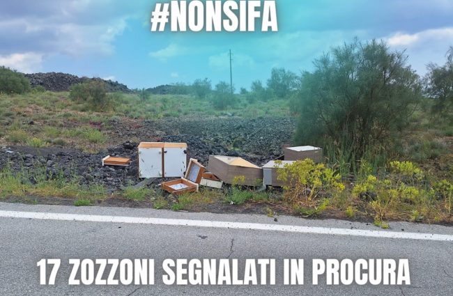 Continua “la guerra agli zozzoni” del sindaco di Belpasso, 17 segnalazioni alla Procura