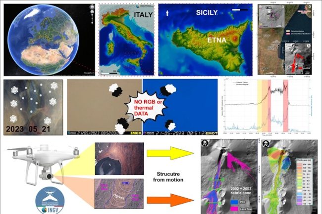 Etna, scoperta eruzione “nascosta” del 2023 durante una tempesta di neve