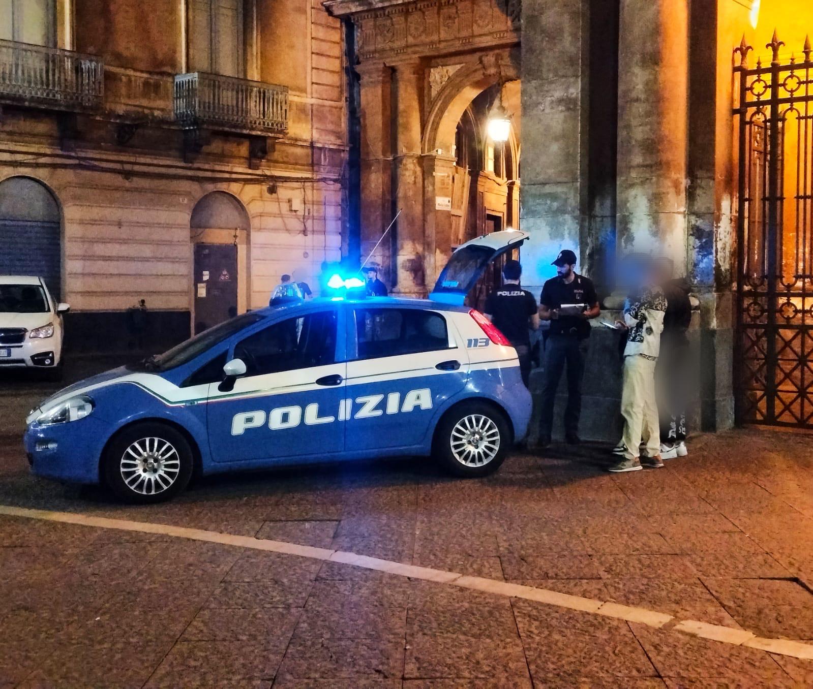 Catania, obiettivo “movida sicura”: continuano i controlli interforze