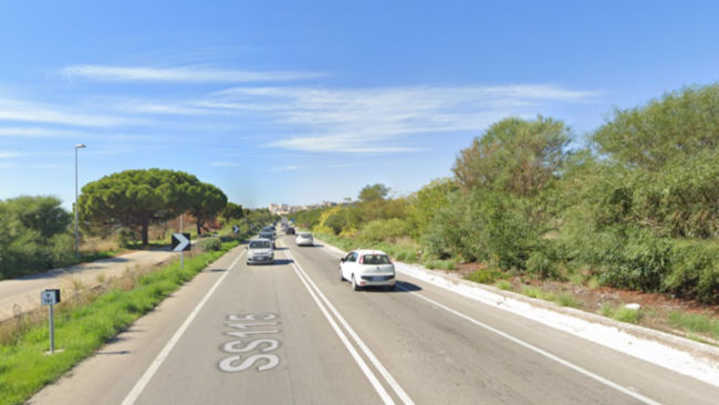 Incidente sulla Statale 115, autocisterna fuori strada nei pressi di Butera