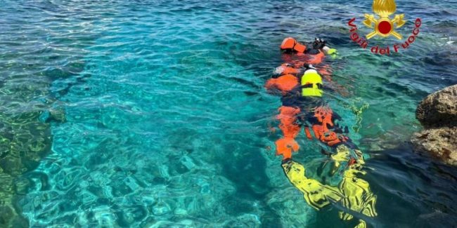 Ritrovato il cadavere di un uomo nel mare dell’Addaura