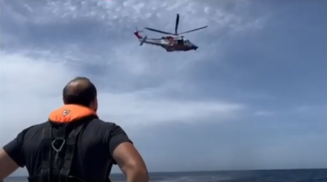 Eolie, bambino di quattro anni salvato in operazione di soccorso aereo – VIDEO