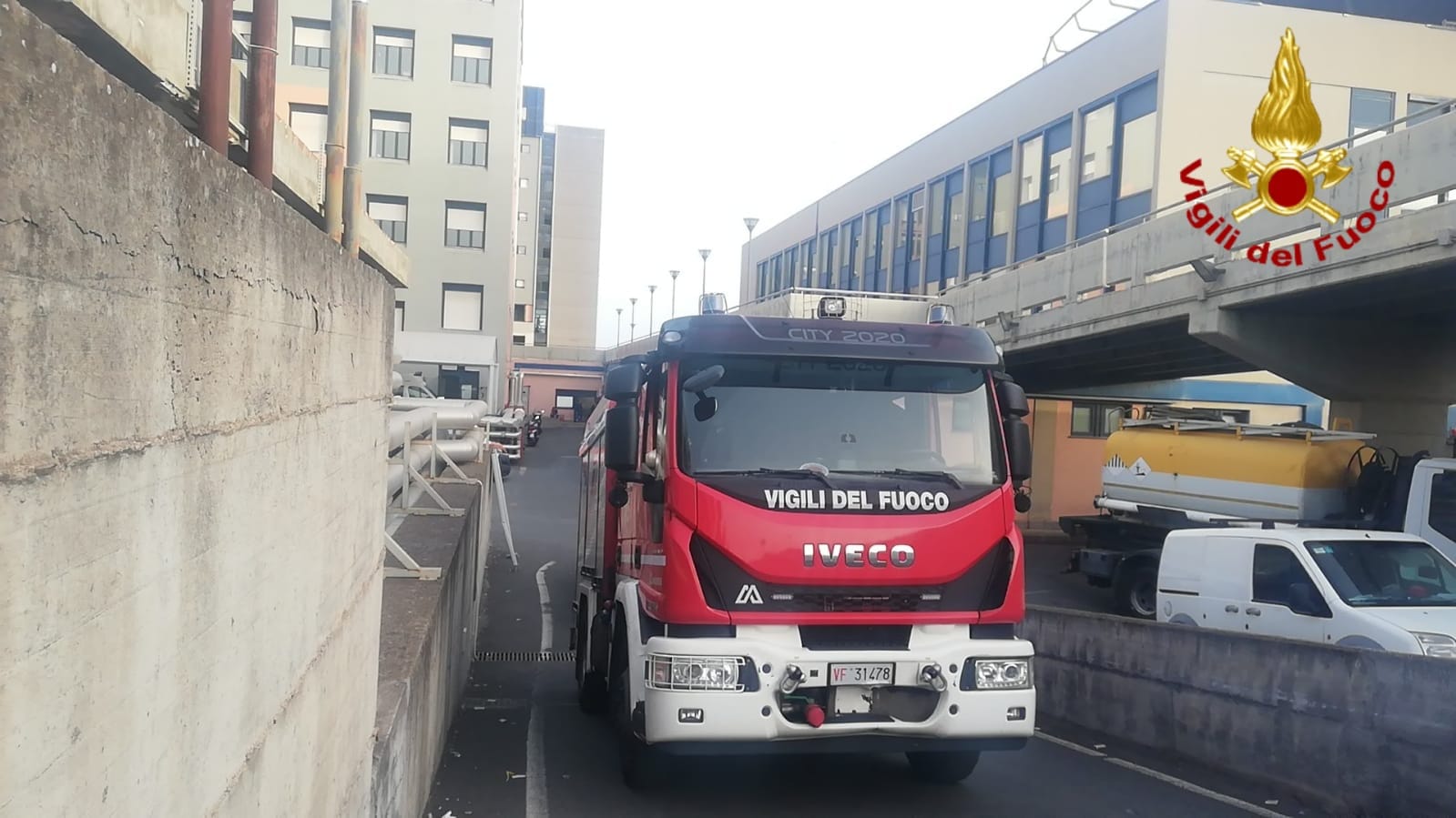 Sversamento di gasolio al Policlinico di Catania, ripristinato impianto e pazienti in sicurezza