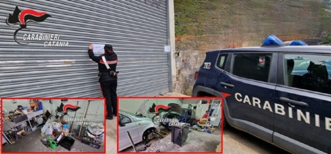 Trovata un’officina abusiva nel cuore di Belpasso: denunciato un 42enne