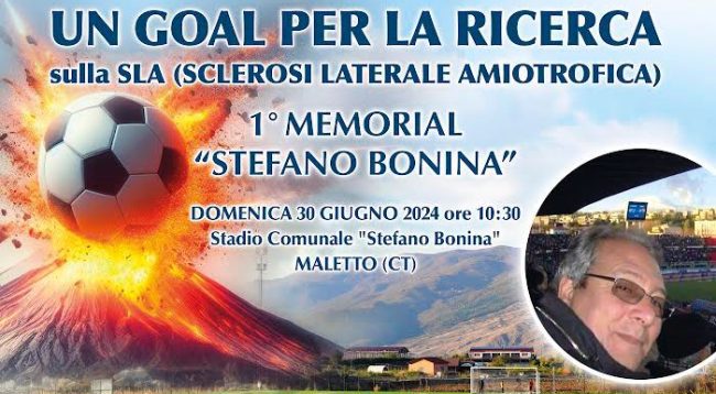 Domenica a Maletto il primo Memorial “Un goal per la ricerca”