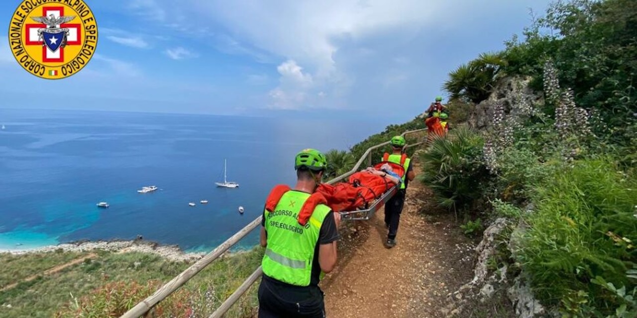 Soccorsa una turista friulana colpita da malore nella Riserva dello Zingaro