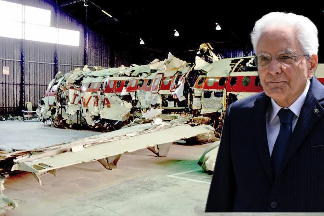 44° anniversario strage di Ustica, Mattarella: “Manca la verità, Paesi amici collaborino”