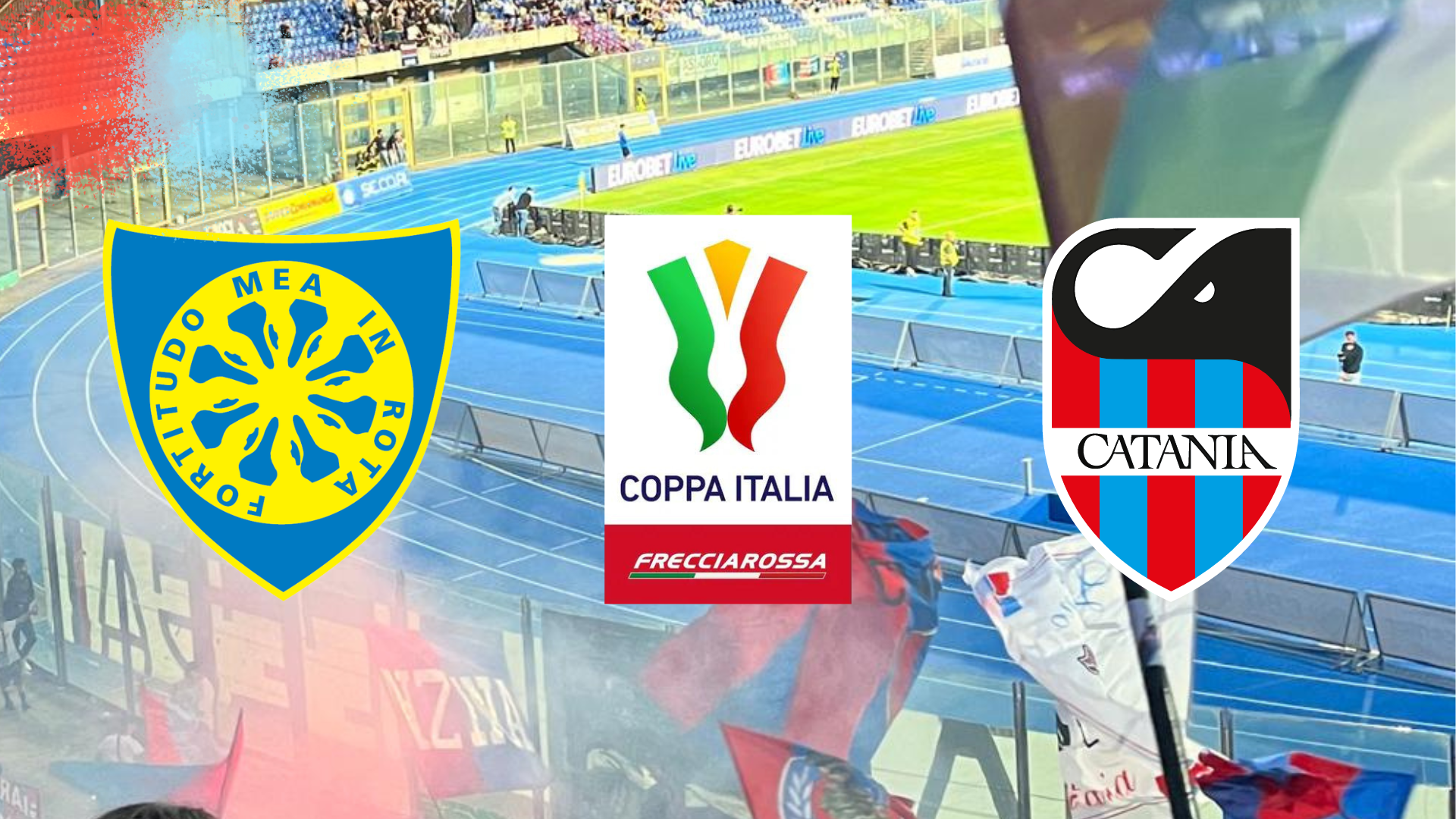 Carrarese – Catania 2 – 1: gli etnei non demeritano, ma ugualmente fuori dalla Coppa Italia a un minuto dalla fine