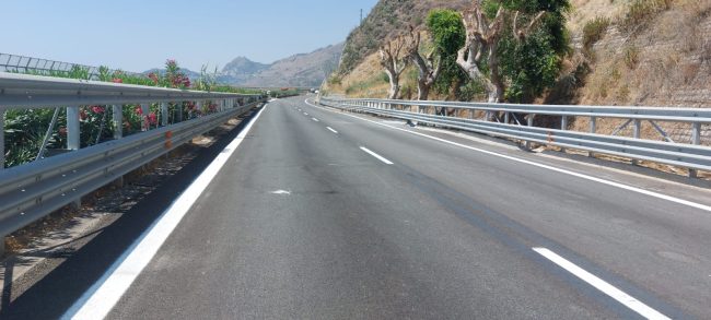 Autostrada A18, riapre tratto interessato dalla frana di Letojanni