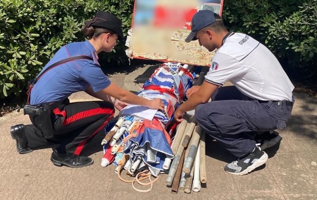 Taormina nel mirino dei controlli, denunce e sequestri