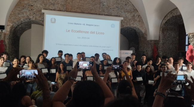 Le eccellenze del Liceo Boggio Lera, le studentesse e gli studenti centisti a.s. 2023-24