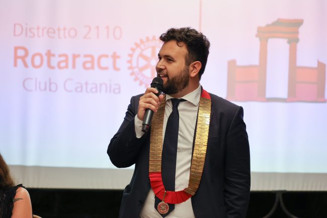 Giovanni Reina è il nuovo presidente del Rotaract Club Catania
