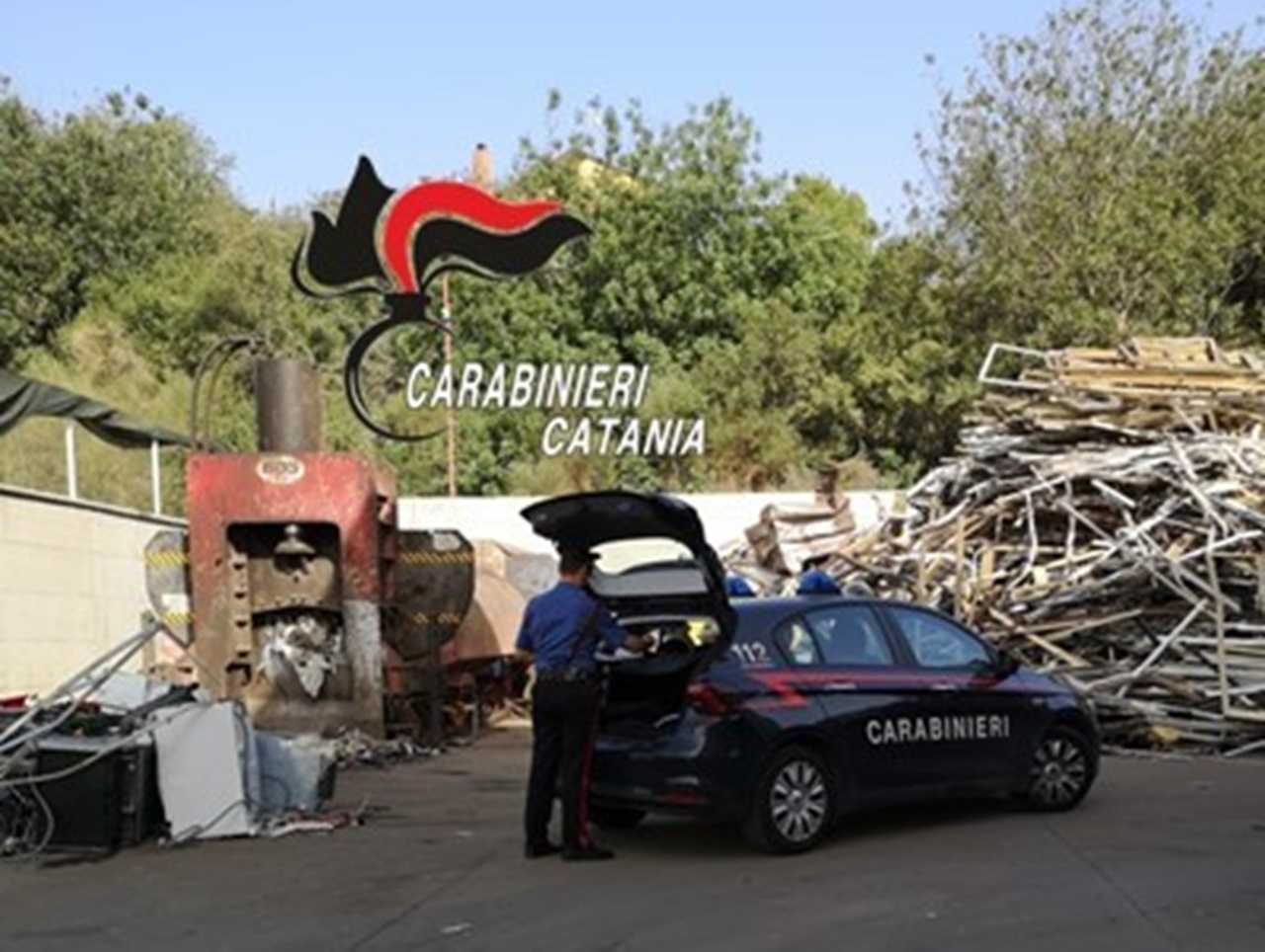 Attività ispettiva congiunta con NIL e NOE in un autodemolitore: imprenditore denunciato