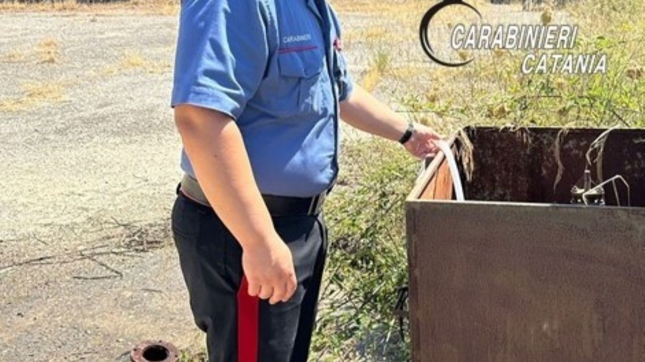 Aveva collegato un tubo ad un pozzo di acqua potabile per irrigare il suo terreno: denunciato 69enne