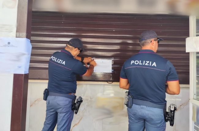 Chiude un chiosco-bar del viale Mario Rapisardi, era un luogo di ritrovo di pregiudicati