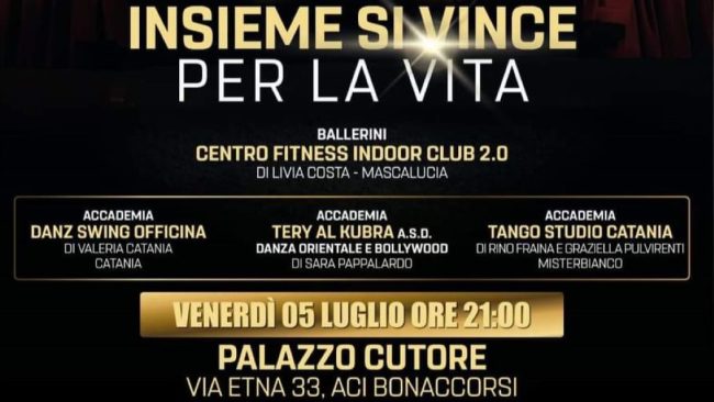 Tutto pronto per l’evento musicale “Insieme si vince per la Vita” ad Aci Bonaccorsi
