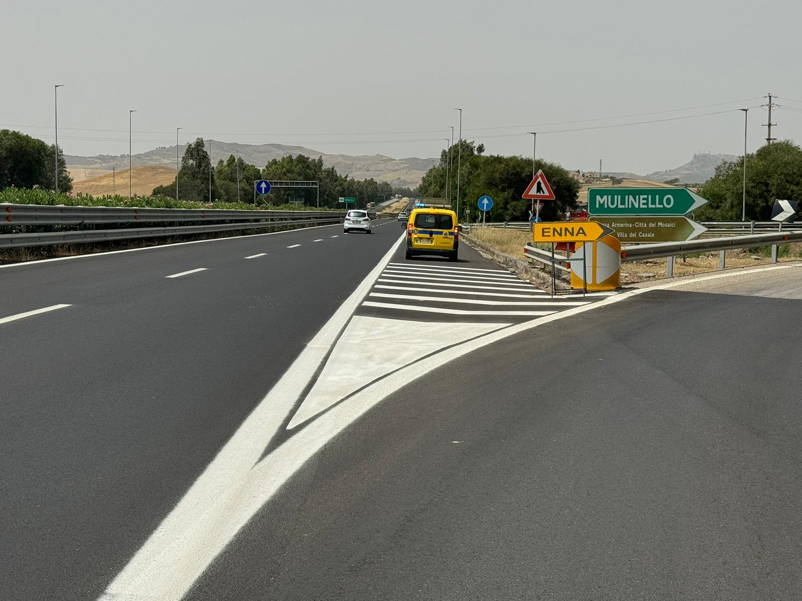 Autostrada A19, conclusi in anticipo i lavori tra Enna e Catenanuova