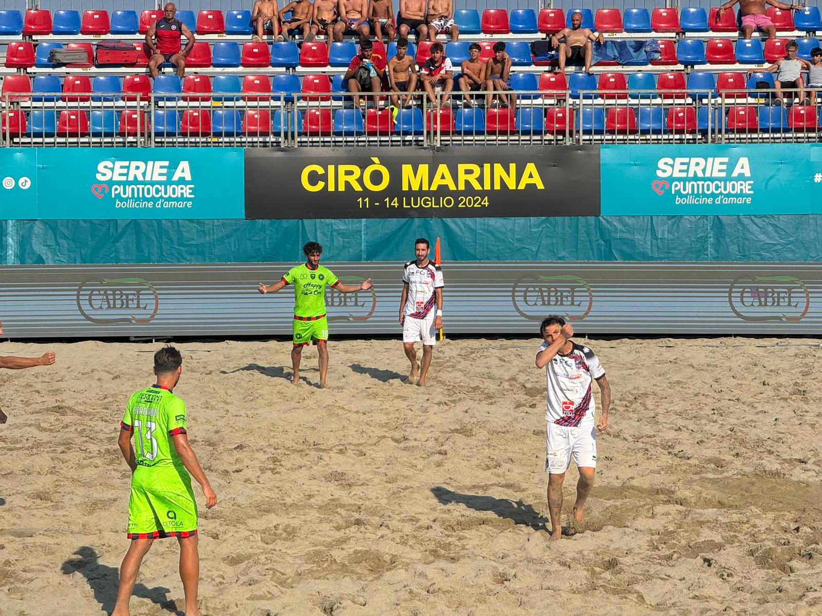 Beach Soccer: Poule Scudetto 2024, il Catania FC vince ai rigori contro la Happy Car Sambenedettese