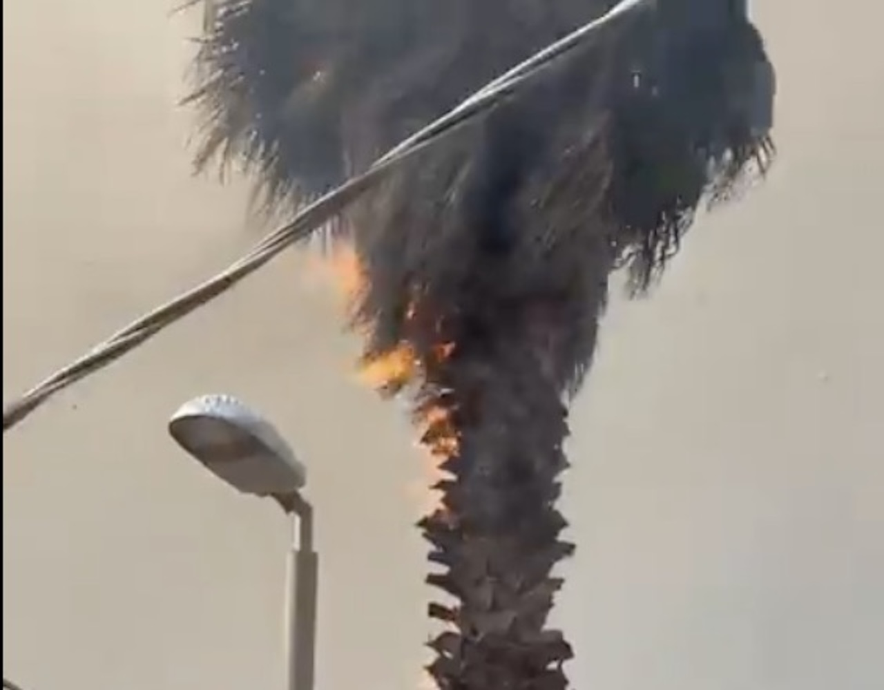 Catania, maxi incendio a San Giorgio – VIDEO