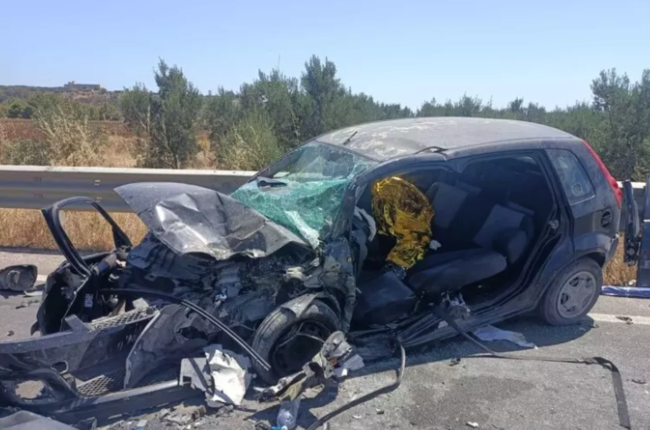 Scontro frontale a Sciacca, 5 feriti e traffico in tilt sulla Statale