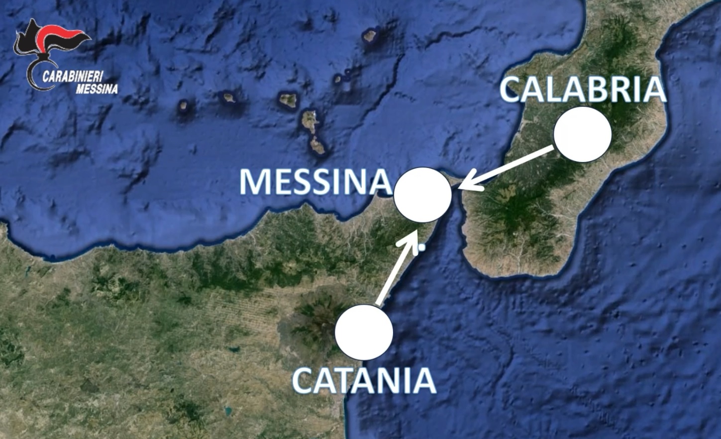 Operazione “Penelope”, nove arresti a Messina: così il “profumo” arrivava da Catania e dalla Calabria