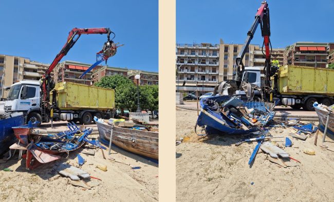 Continuano gli interventi di pulizia del litorale marittimo: sotto i riflettori la spiaggia del Ringo