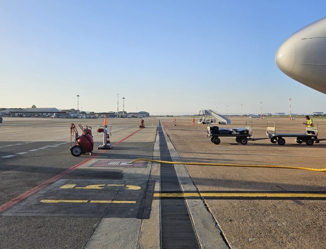 Traffico rallentato sull’aeroporto di Catania