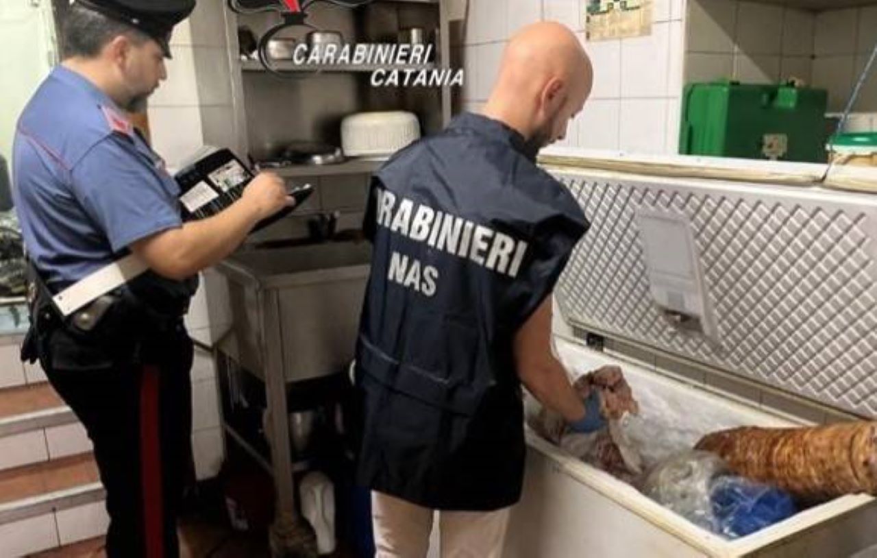 Sequestrati e distrutti 40 kg di carne “sospetta”: nel mirino un “kebabbaro” catanese