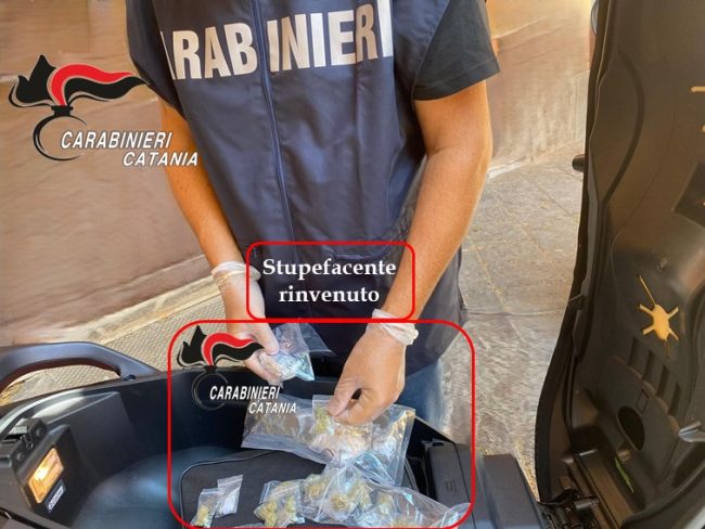 Droga a domicilio per le vie del Borgo, arrestato giovane catanese