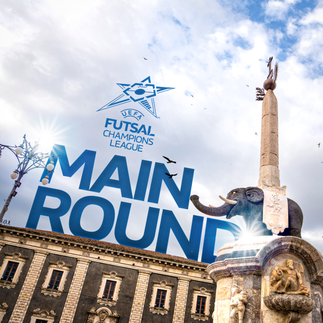 Scelta Catania come teatro della UEFA Futsal Champions League: ospiterà il Main Round