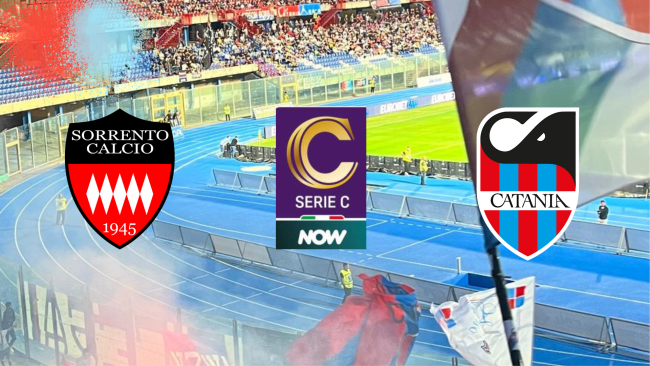LIVE Sorrento-Catania: si conclude con un pareggio l’esordio dei Rossazzurri in campionato