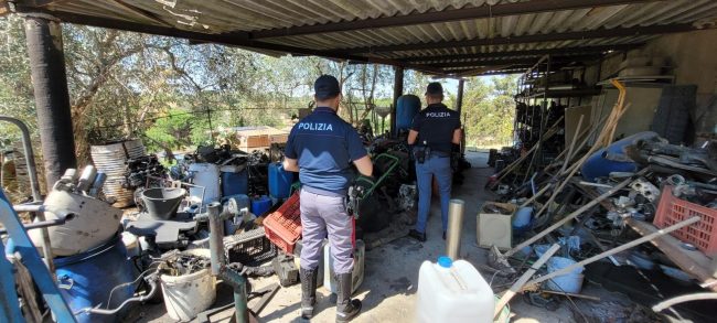 Autofficina abusiva a Caltagirone, denunciato e sanzionato il gestore