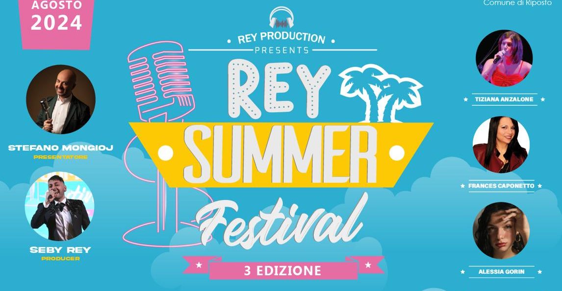 Parte il 3 agosto a Torre Archirafi la terza edizione del Rey Summer Festival