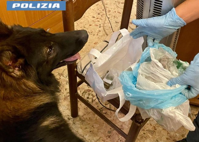 San Cristoforo, droga in casa di un anziano: “Ho trovato la busta per strada”
